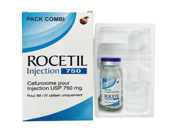 [RXM-53] ROCETIL 750 MG INJ (CEFUROXIME)