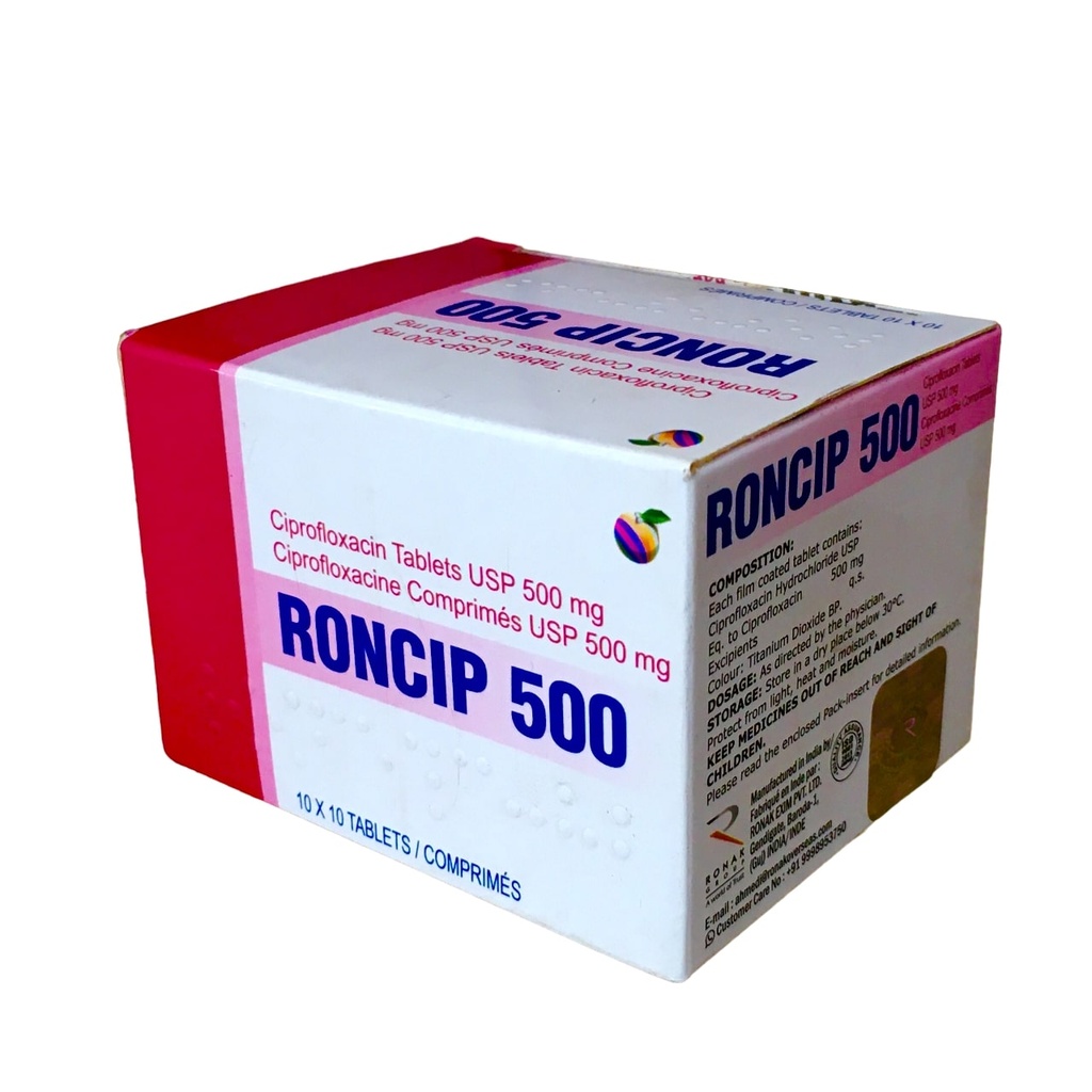 [RXM-78] RONCIP 500MG TAB (CIPROFLOXACIN)