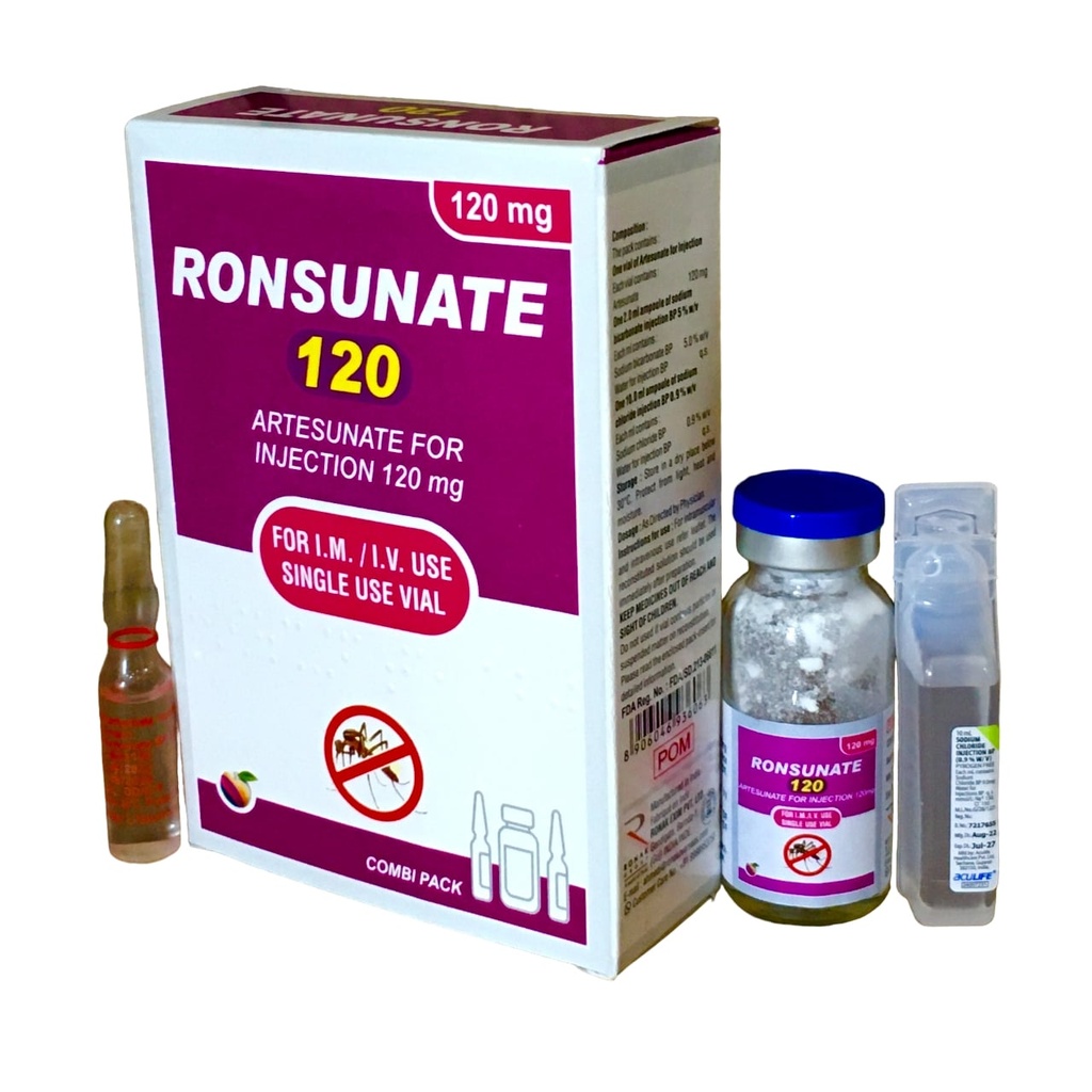 [RXM-93] RONSUNATE 120 INJ (ARTESUNATE)