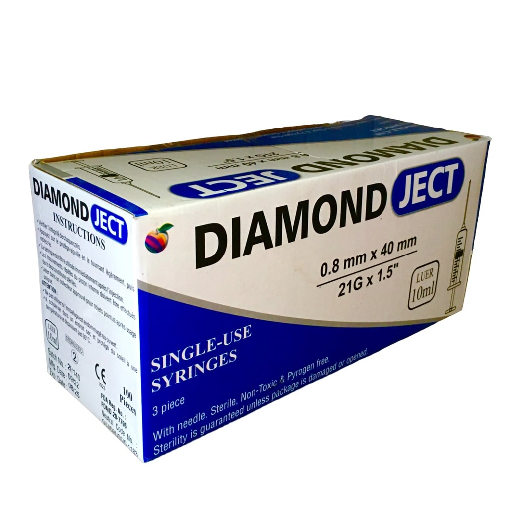 [RXM-116] SYRINGE 10ML (DIAMOND JET)