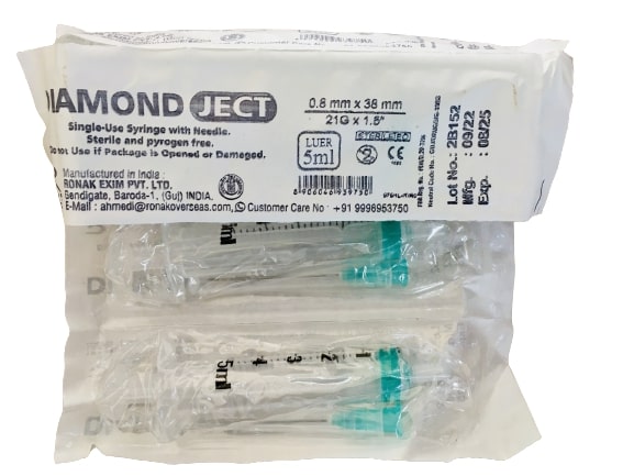 [RXM-121] SYRINGE 5ML(PIECES)