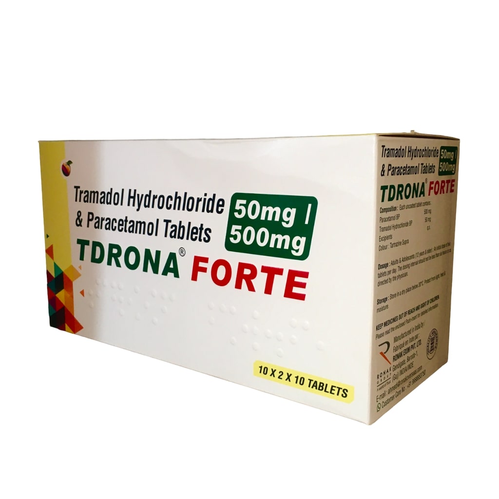 [RXM-124] TDRONA FORTE 50/500MG (Tramadol)