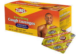 ZUBES COUGH LOZENGES 25'S
