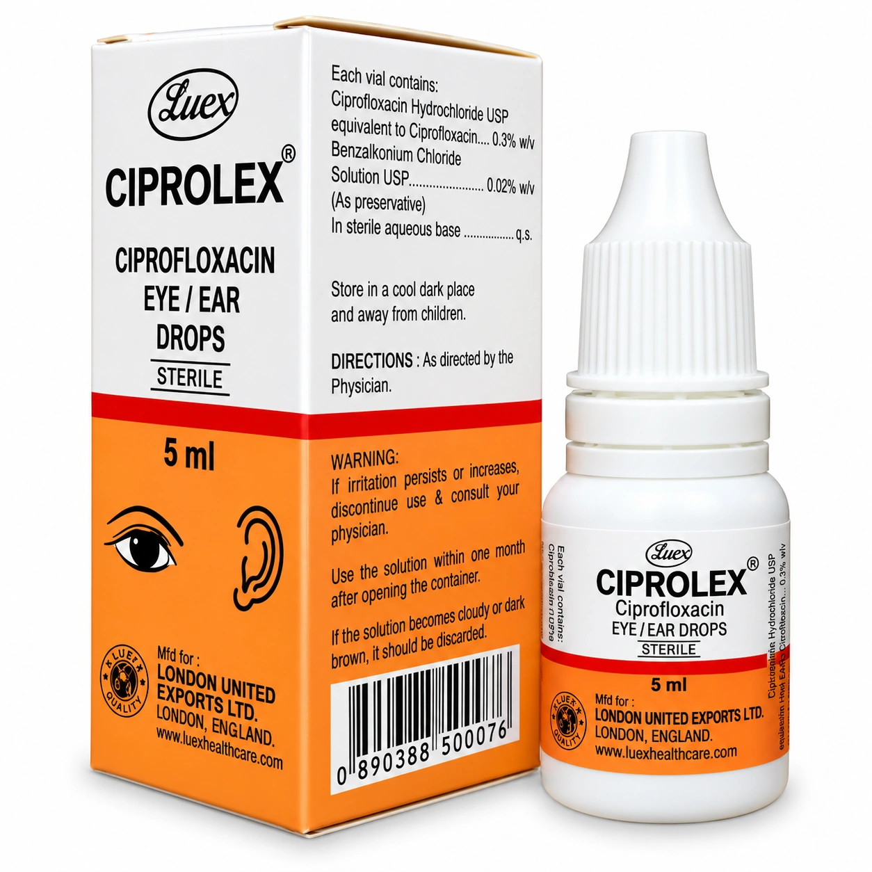 Ciprolex™ Eye/Ear Drops