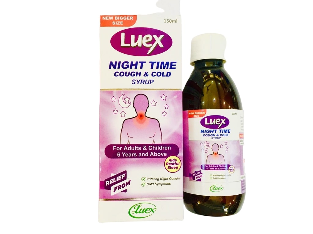 LUEX ADULT NIGHT TIME COUGH 150ML