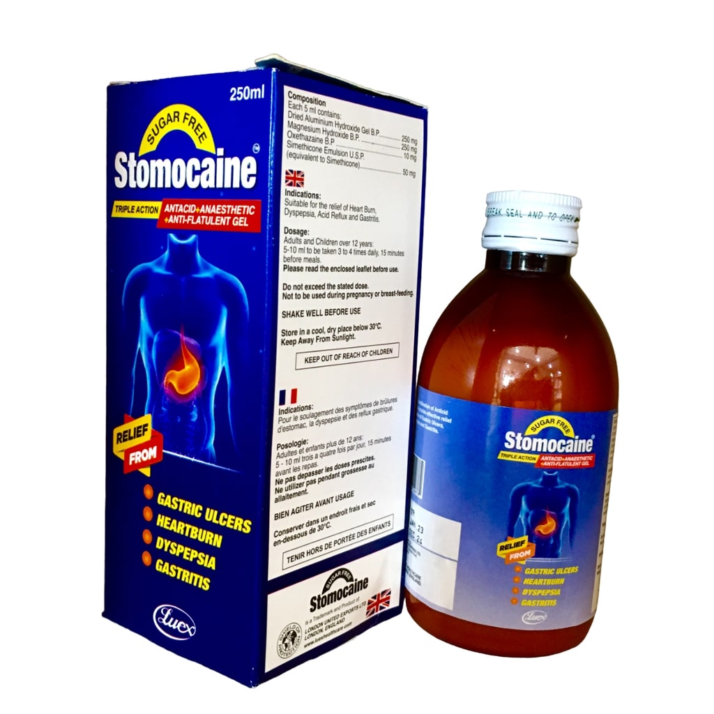 [UCM_LEX-62] STOMOCAINE SUSPENSION 250ML