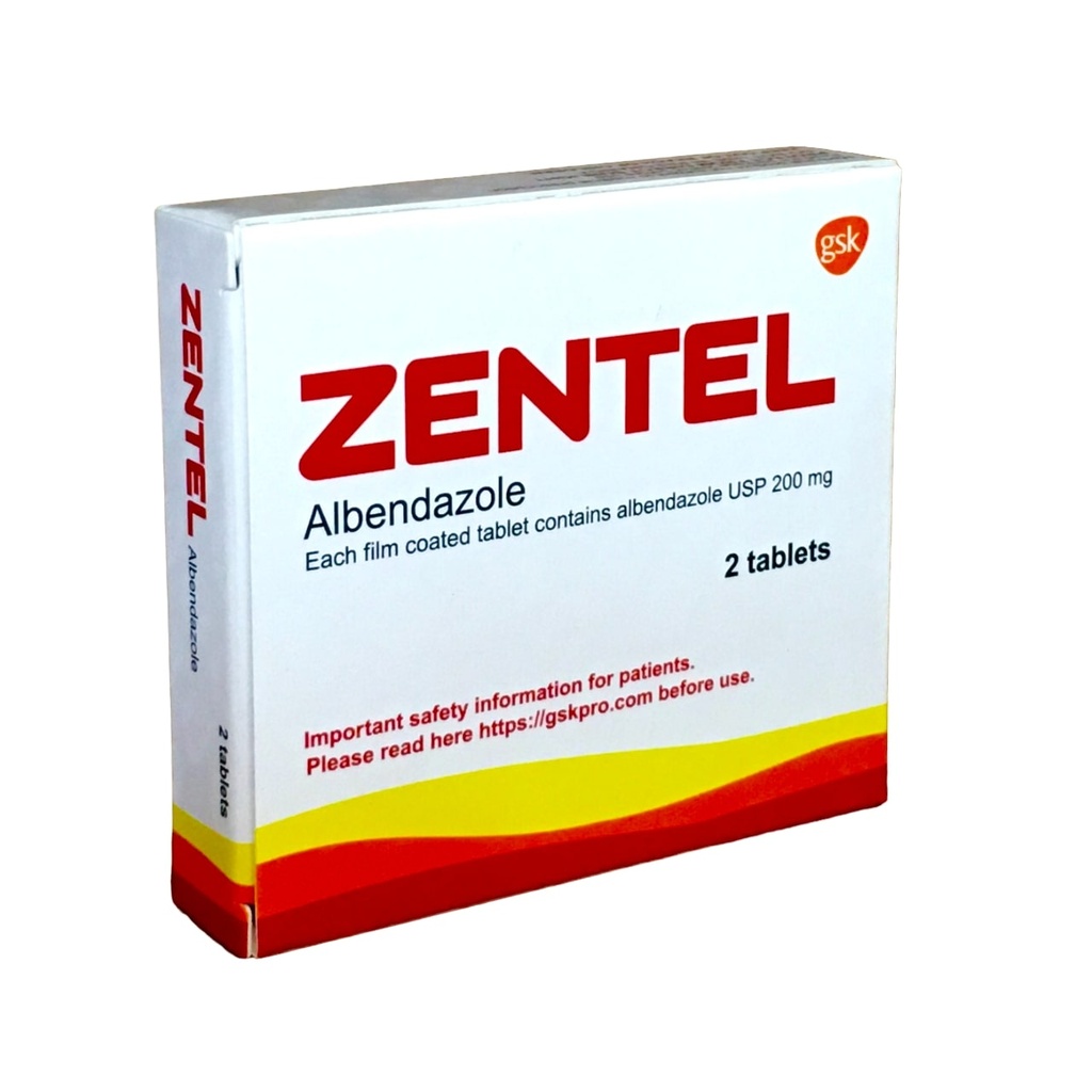 [UKP_GSK-47] ZENTEL TAB 200MG