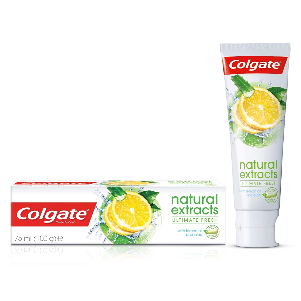 [UCOM_CLG-09] COLGATE NATURAL EXTRACTS LEMON 75ML