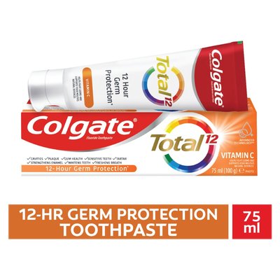 COLGATE TP TOTAL VITAMIN C 75ML (100G)
