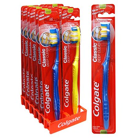 COLGATE TB CLASSIC DEEP CLEAN MEDIUM 12's