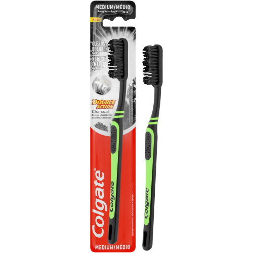 COLGATE TB DOUBLE ACTION CHARCOAL  10's