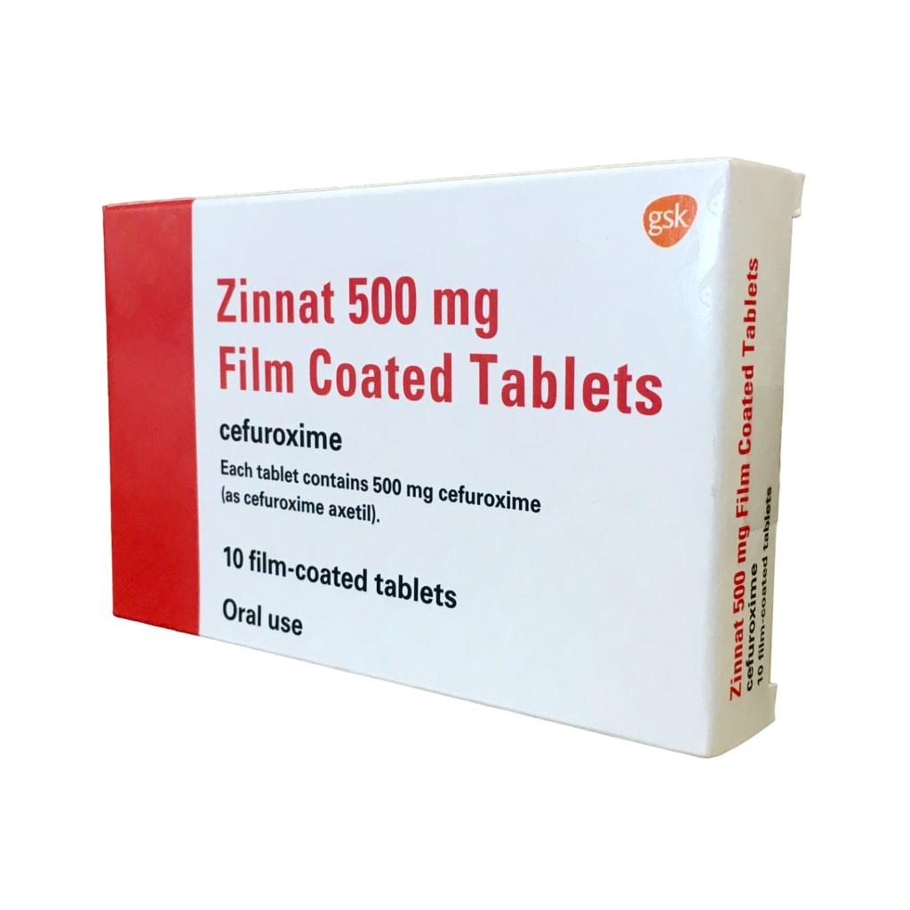 ZINNAT 500MG TABS 10'S