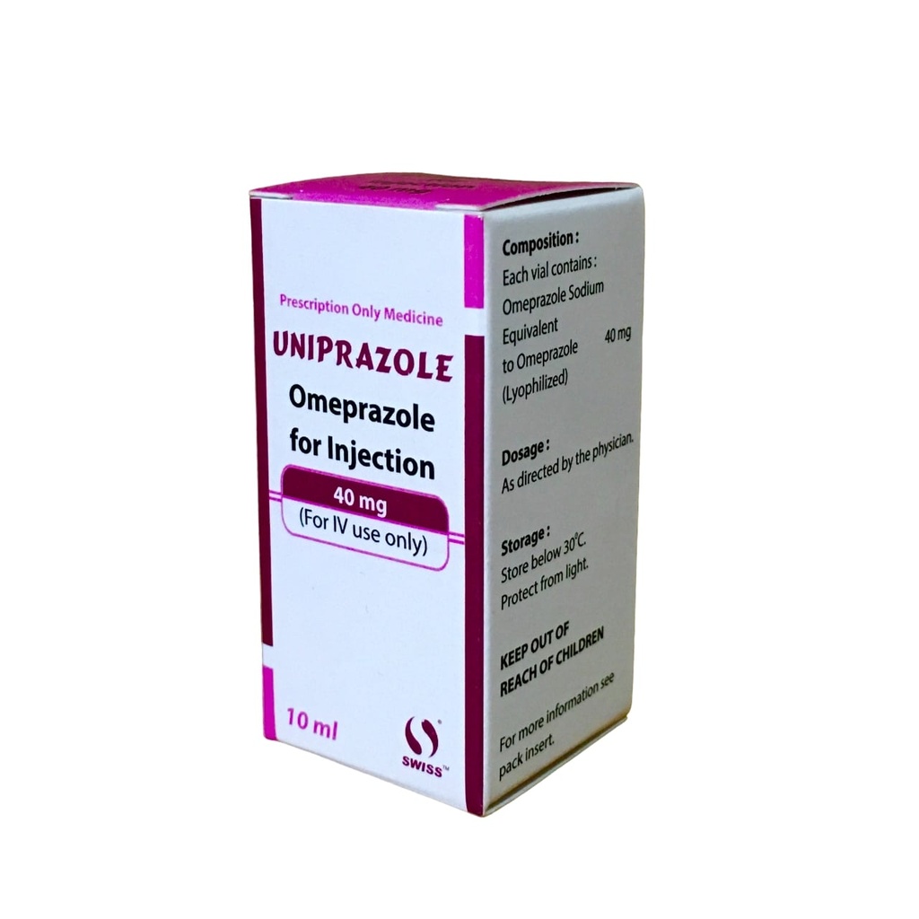 [UCOM_SWS-02] Omeprazole inj 40mg 1's(Swiss)