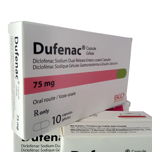 Diclofenac Caps 75Mg (Dufenac Tab) 10'S