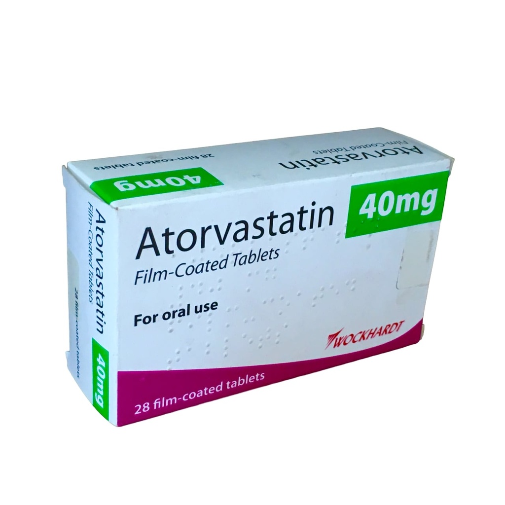 [UCOM_WDT-03] ATORVASTATIN TAB 40MG 28'S (WOCKHARDT)