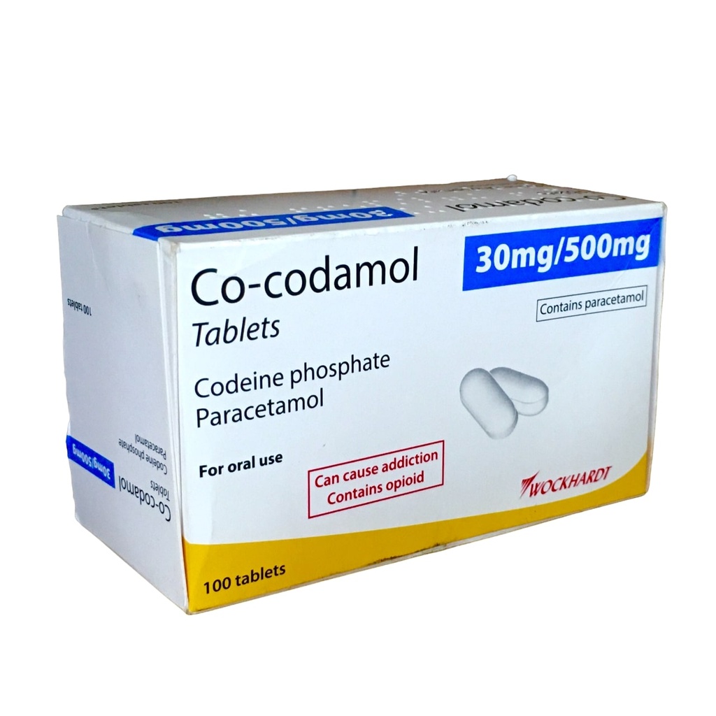 Co-Codamol 30/500Mg 100'S