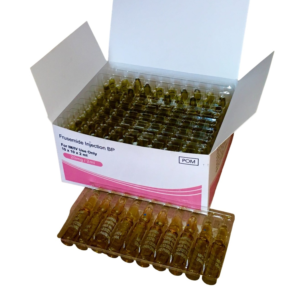[UCOM_WUGD-06] Furosemide Inj 20mg/2ml 10's