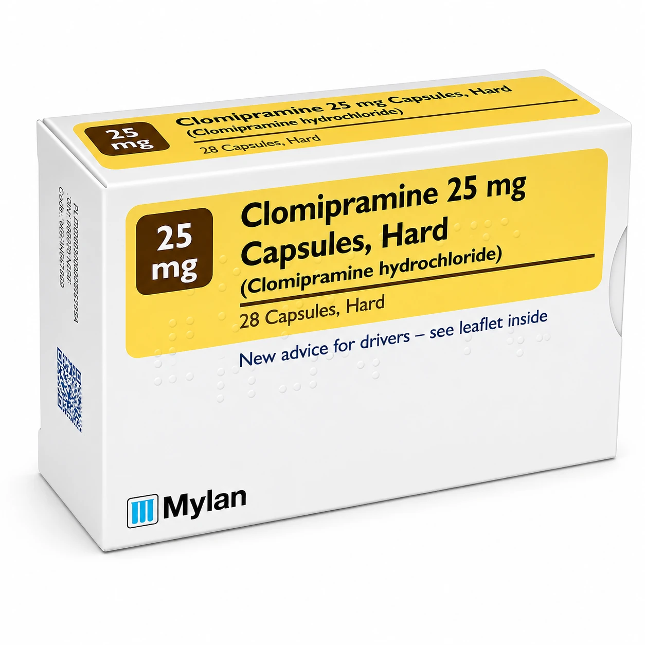 Clomipramine Caps 25mg (U.K)