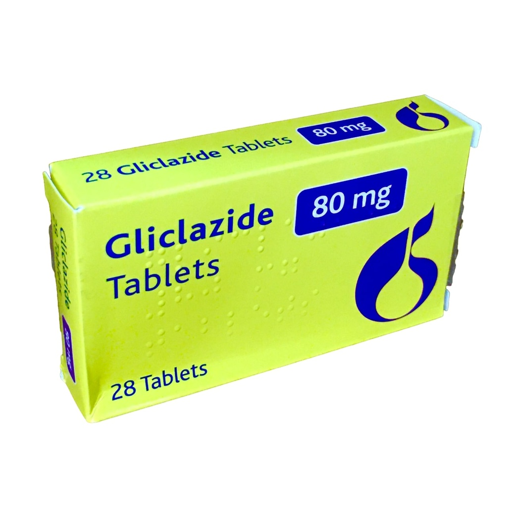 [UKP_GEN-148] Gliclazide 80mg 28's