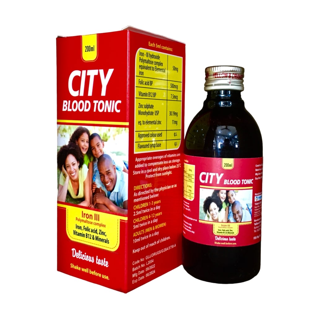 CITY BLOOD TONIC( Iron III Polymaltose) 