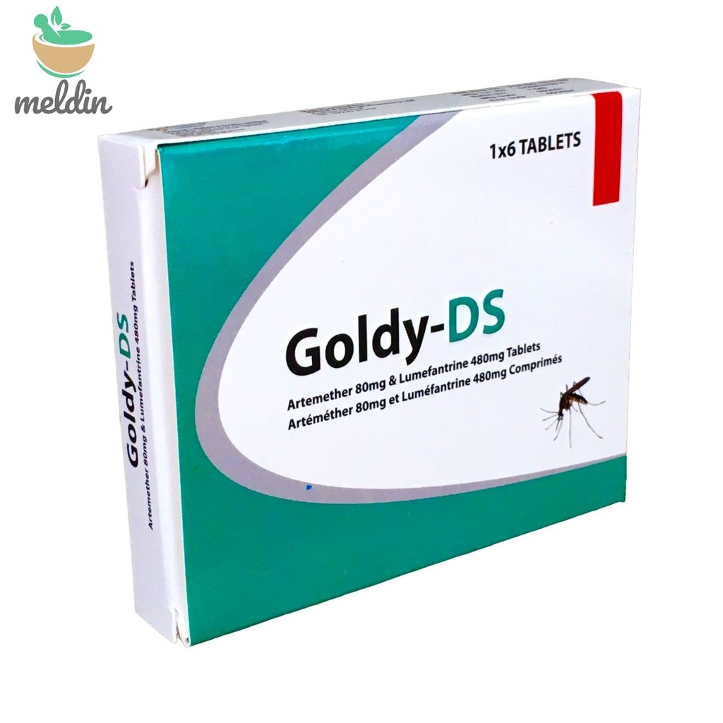 GOLDY MALARIA  TAB 6's