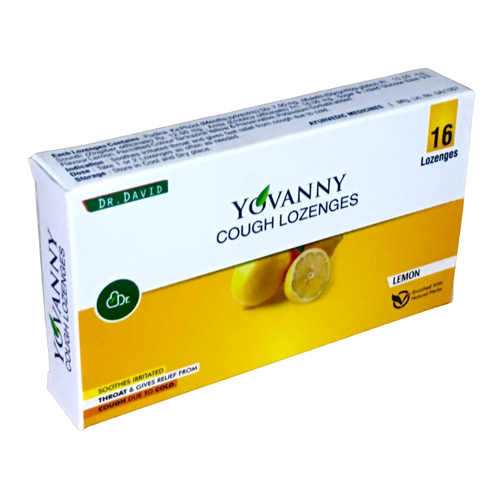 YOVANNY HERBAL LOZ 16's (Lemon)