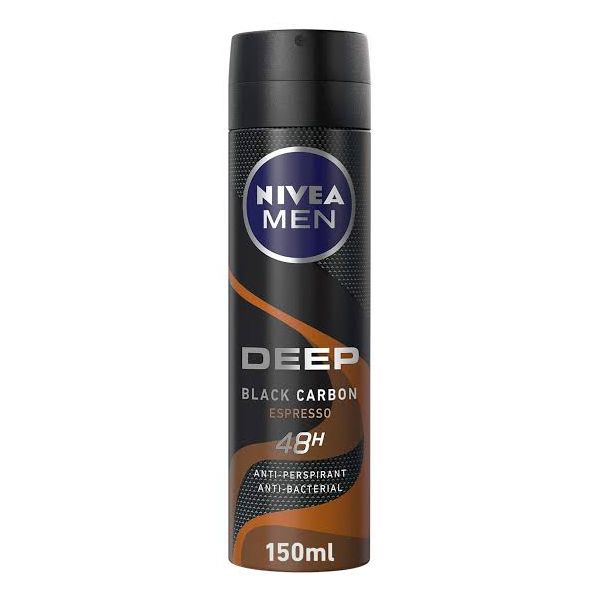 NIVEA DEOSPRAY DEEP EXPRESSO MALE 150ML