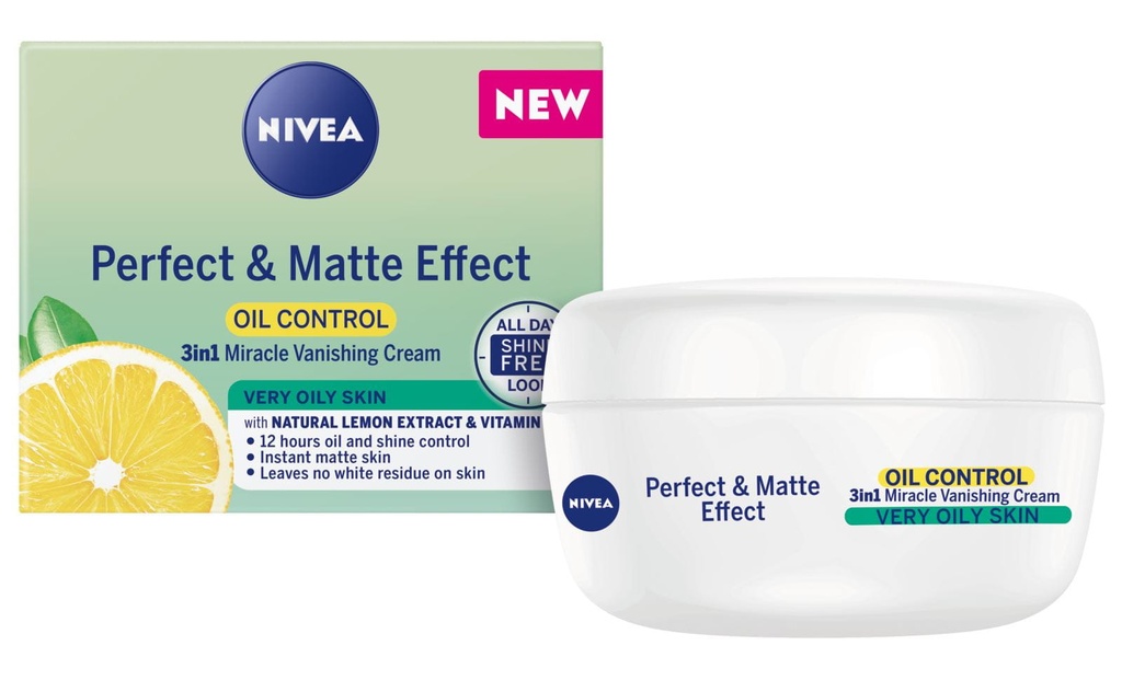 NIVEA PERFECT & MATTE VANISHING CREAM OIL(N) 50ML