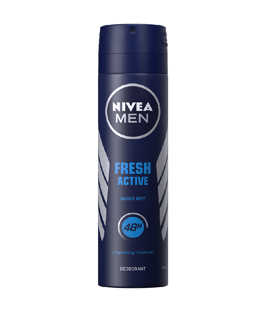 [ECL_NVA-26] NIVEA DEOSPRAY FRESH ACTIVE MEN 150ML