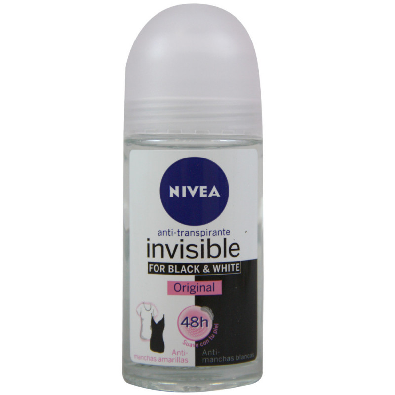 NIVEA ROLL ON BLACK&WHITE FEMALE 50ML