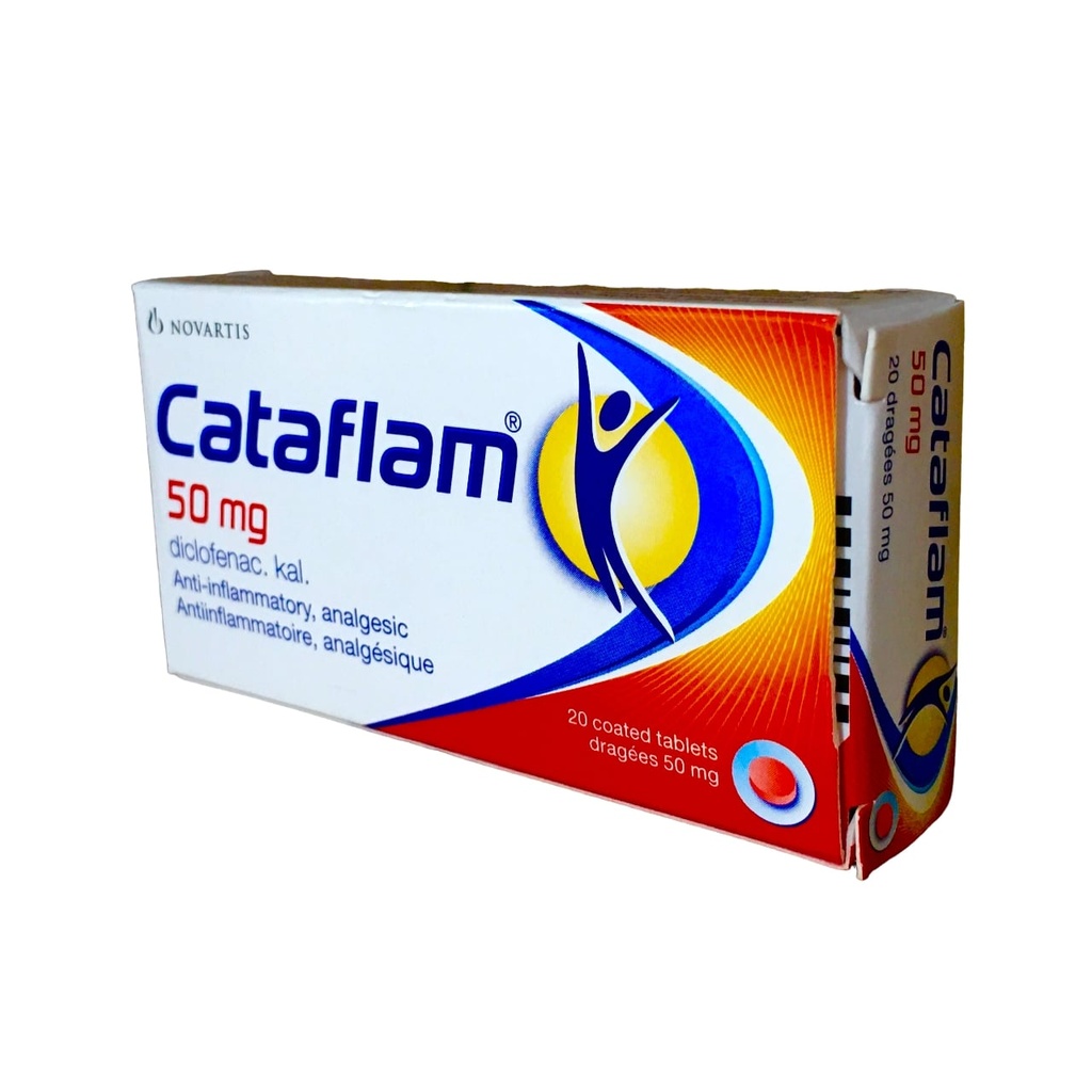 [ECL_NVT-07] Cataflam Tab 50Mg 20'S (Diclofenac)