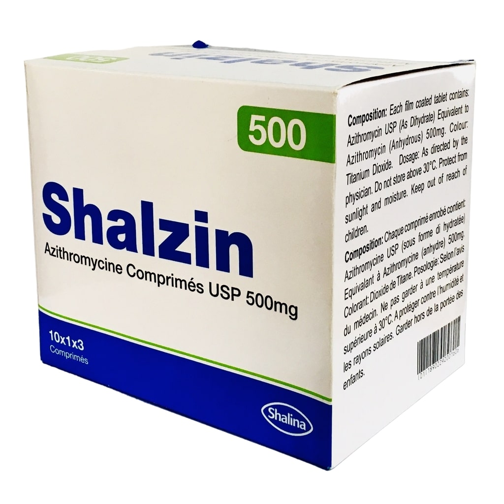 [SHL-64] SHALZIN-500mg (Azithromycin)