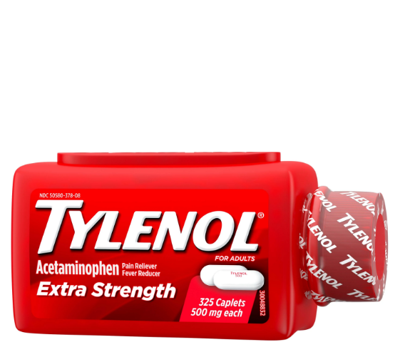 Tylenol 500Mg 325'S (Acetaminophen)