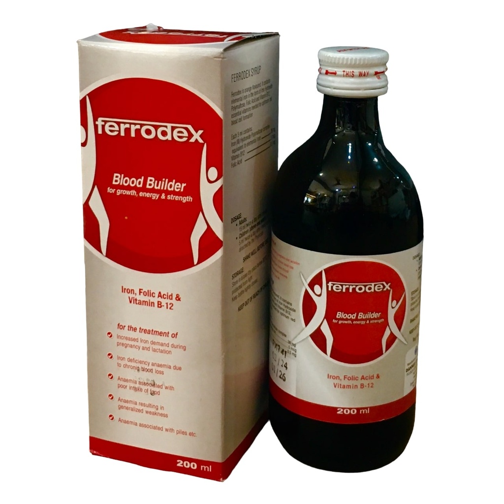 Ferrodex Syr 200Ml
