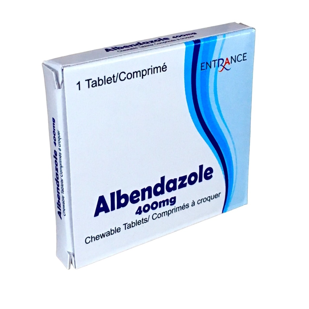 Albendazole 400mg Tab (Entrance)