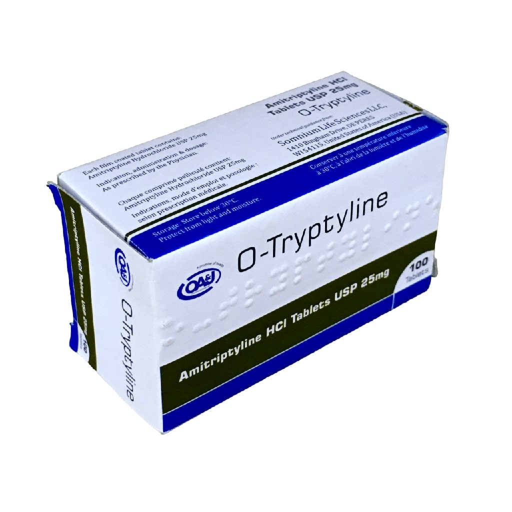 [OAJ-15] AMITRYPTYLINE TAB 25MG (OA&J) 100'S