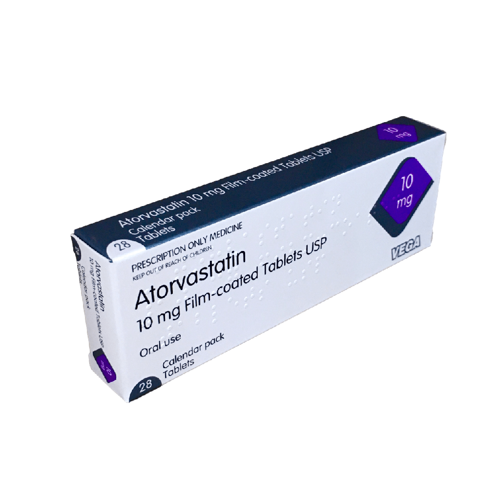 ATORVASTATIN 10MG TAB 28S VEGA UK