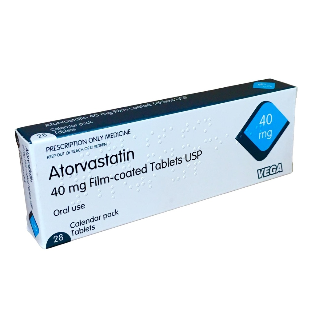 [PNC_VGA-25] ATORVASTATIN 40MG TAB 28S VEGA UK