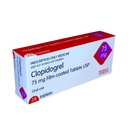 CLOPIDOGREL 75MG TABLETS 28s VEGA UK