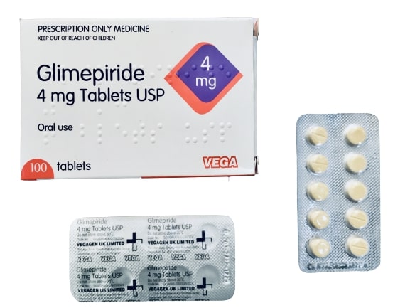 [PNC_VGA-114] GLIMEPIRIDE 4MG TABLETS 100s VEGA UK