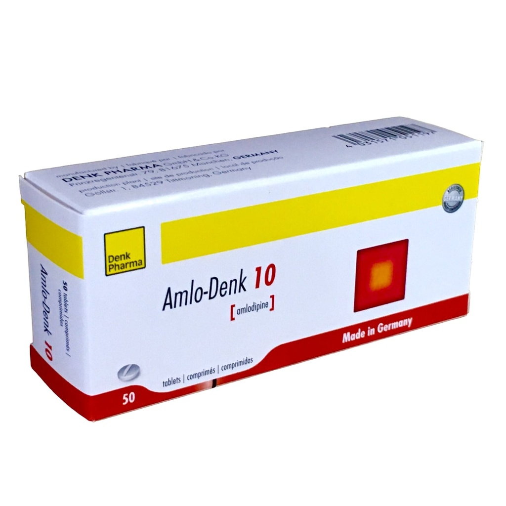 [DNK-03] AMLO DENK 10MG TAB 50's (Amlodipine)