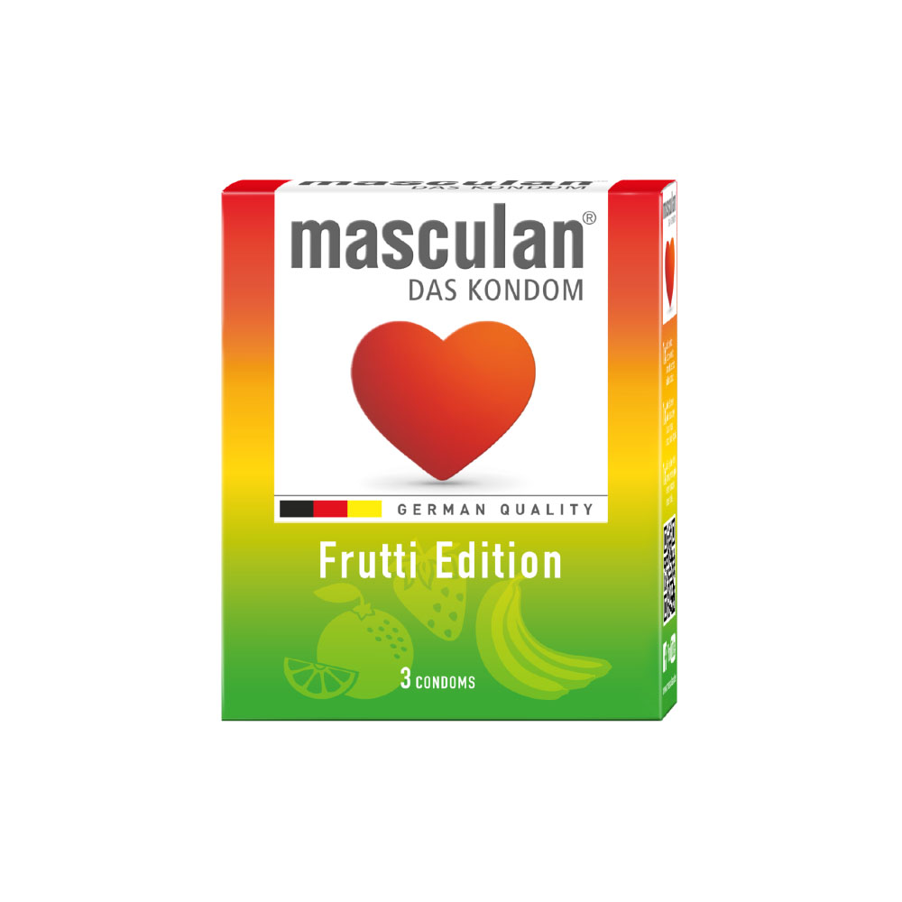 MASCULAN CONDOMS FRUTTI EDITION 3'S