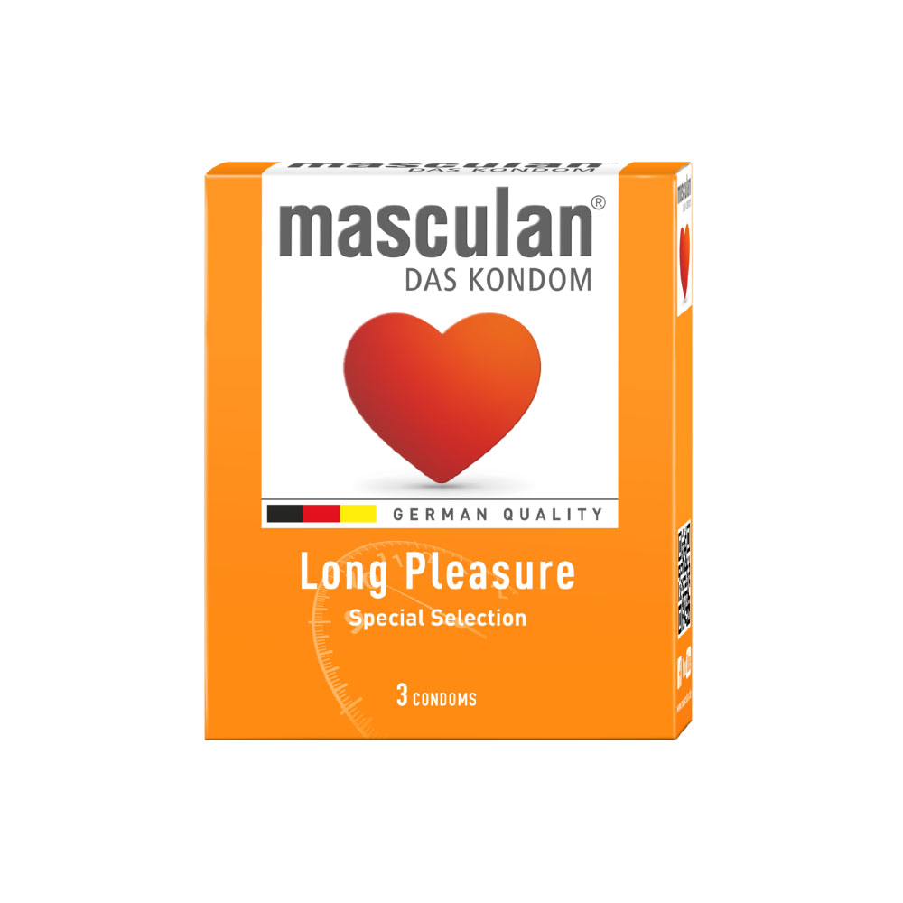 MASCULAN CONDOMS LONG PLEASURE 3'S