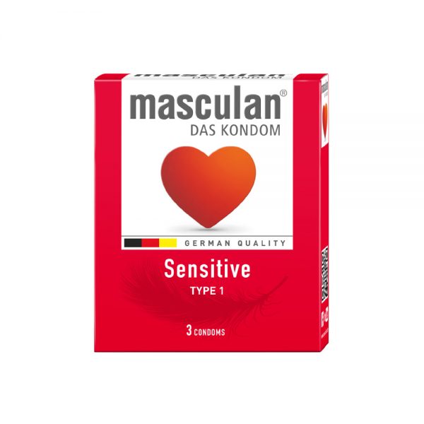 MASCULAN CONDOMS SENSITIVE 3'S