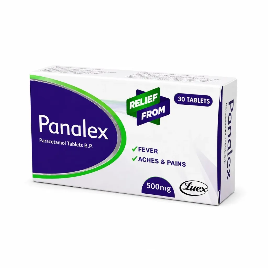 Panalex 500Mg Tab 30'S (Paracetamol)