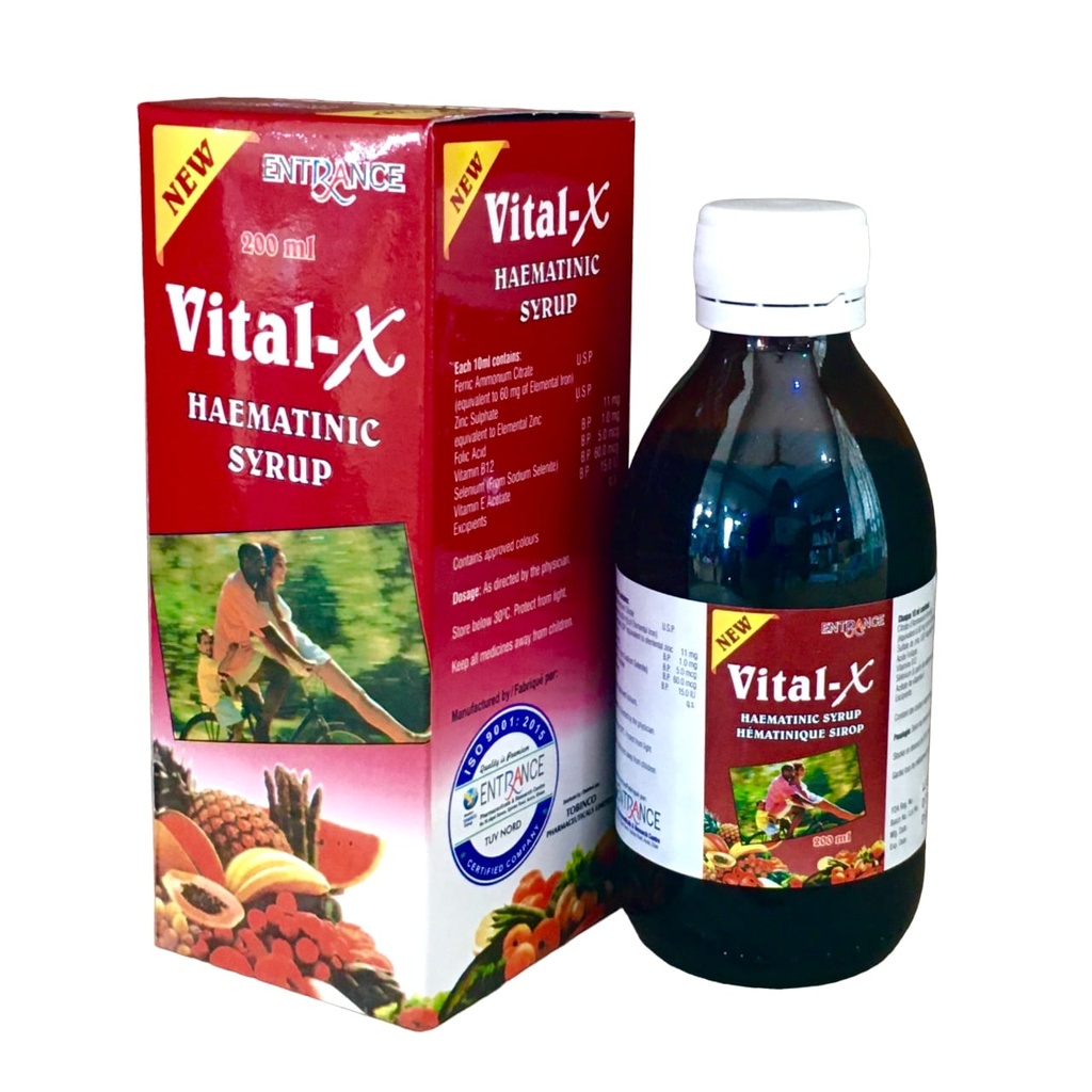 VITAL-X SYRUP-ENT