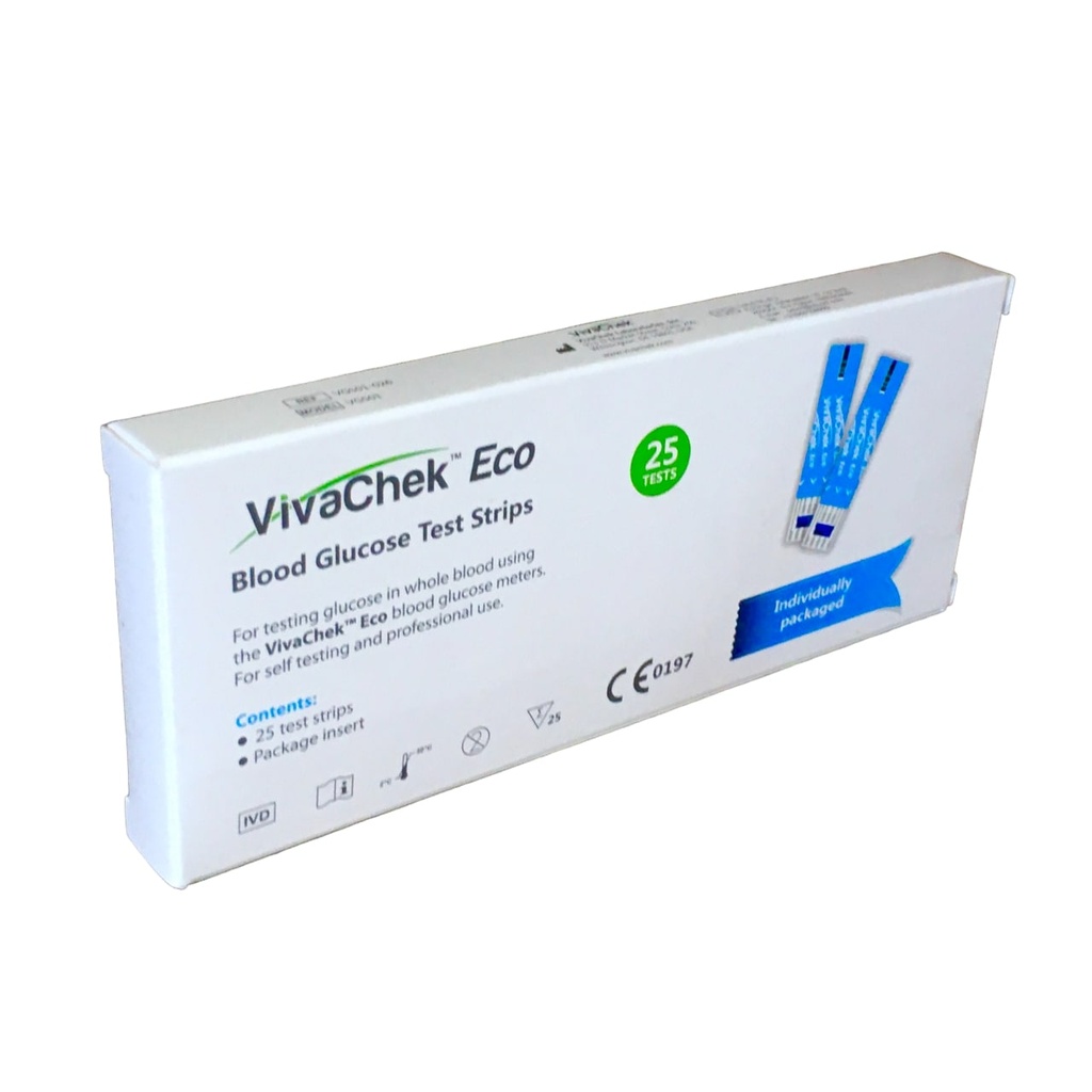[PNC_VCK-02] VIVACHEK ECO TEST STRIPS 25s