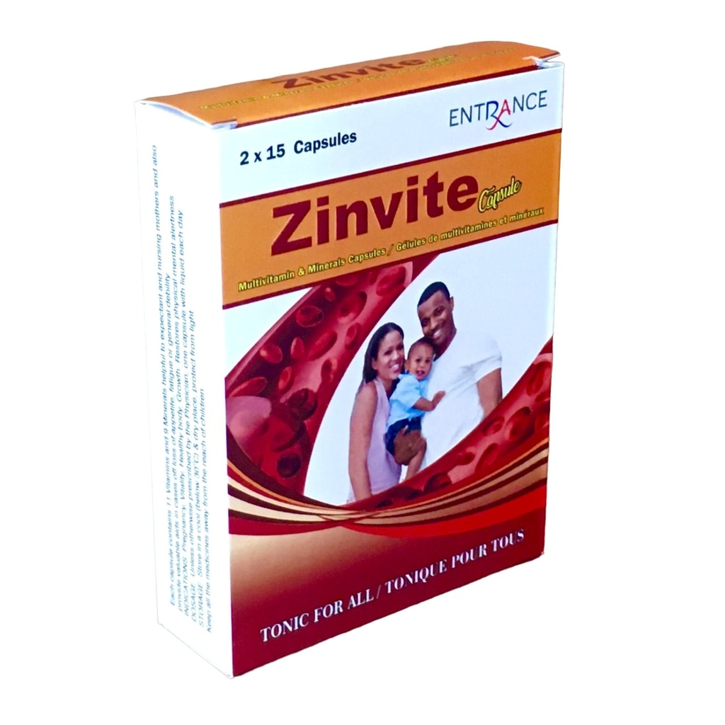 ZINVITE CAPSULE ENT