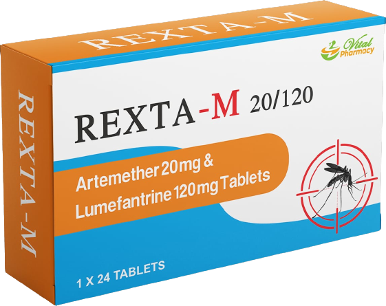 [VTL-03] REXTA-M 20/120 tab (A/L) 24's