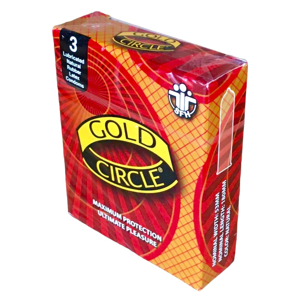 [OSN-06] GOLD CIRCLE CONDOM 3's(Classic)